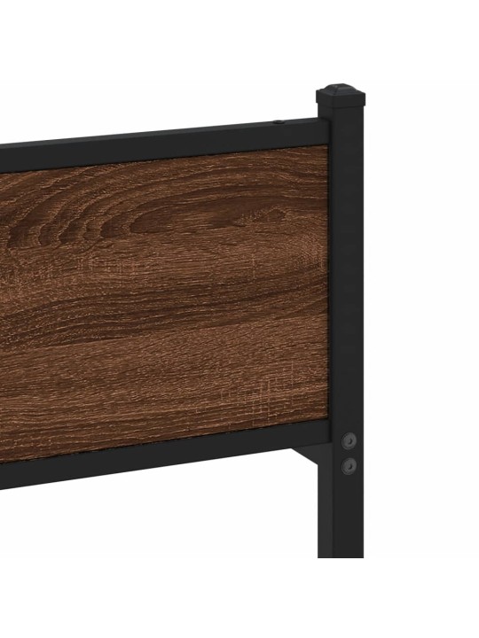 VOODIRAAM ILMA MADRATSITA PRUUN TAMM 140X190 CM TEHISPUIT