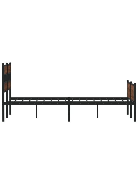 VOODIRAAM ILMA MADRATSITA PRUUN TAMM 140X200 CM TEHISPUIT