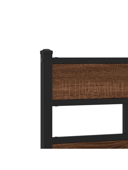 VOODIRAAM ILMA MADRATSITA PRUUN TAMM 140X200 CM TEHISPUIT