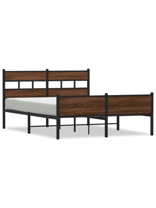 VOODIRAAM ILMA MADRATSITA PRUUN TAMM 150X200 CM TEHISPUIT