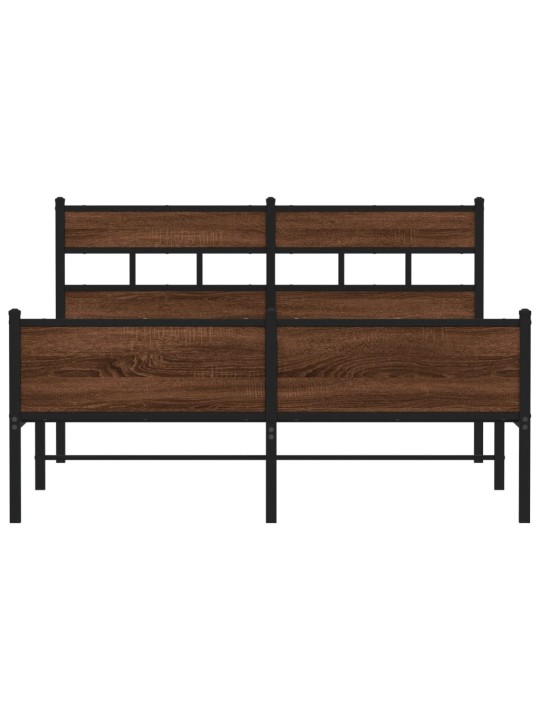 VOODIRAAM ILMA MADRATSITA PRUUN TAMM 150X200 CM TEHISPUIT