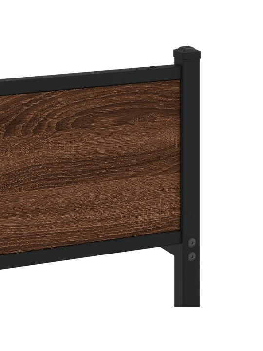 VOODIRAAM ILMA MADRATSITA PRUUN TAMM 150X200 CM TEHISPUIT