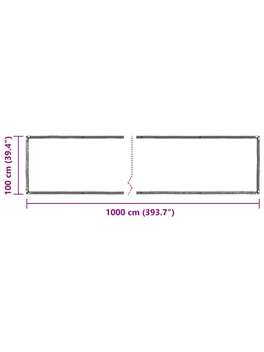 LÄBIPAISTEV PRESENT AASADEGA 1X10 M POLÜETÜLEEN
