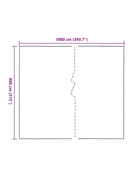LÄBIPAISTEV PRESENT AASADEGA 8X10 M POLÜETÜLEEN