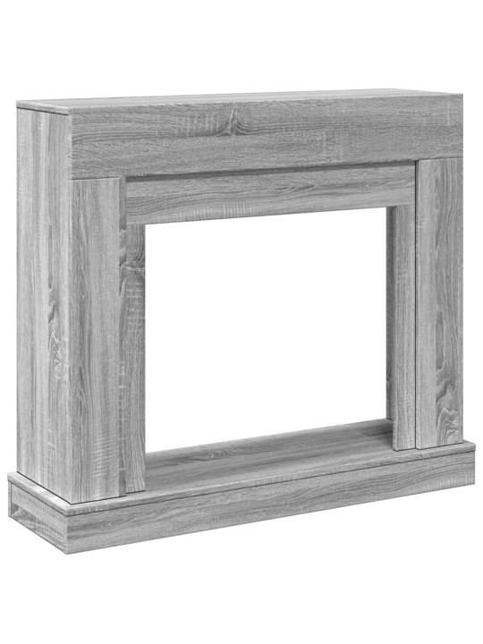 KAMINA ÜMBRITSEV OSA, HALL SONOMA TAMM 100X30X87,5 CM TEHISPUIT