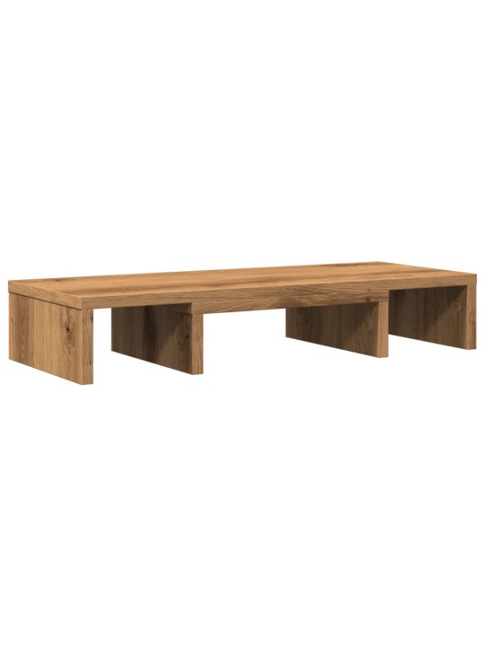 REGULEERITAV MONITORIALUS, KÄSITÖÖTAMM, 60X24X10,5 CM TEHISPUIT