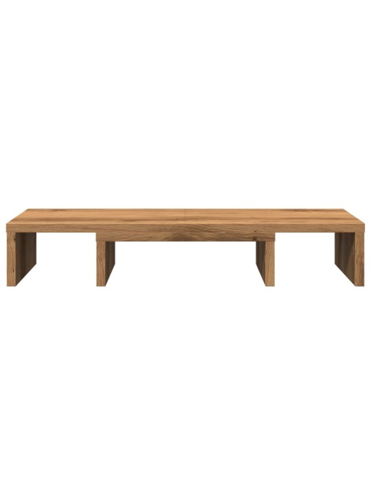 REGULEERITAV MONITORIALUS, KÄSITÖÖTAMM, 60X24X10,5 CM TEHISPUIT