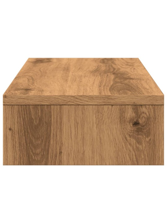REGULEERITAV MONITORIALUS, KÄSITÖÖTAMM, 60X24X10,5 CM TEHISPUIT