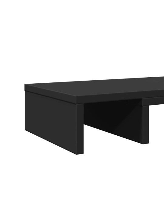 REGULEERITAV MONITORIALUS, MUST, 80 X 24 X 10,5 CM, TEHISPUIT