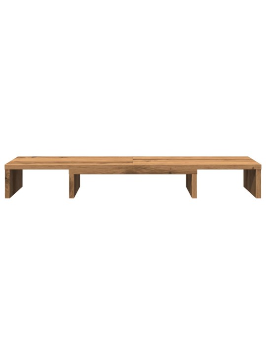 REGULEERITAV MONITORIALUS, KÄSITÖÖTAMM, 80X24X10,5CM, TEHISPUIT