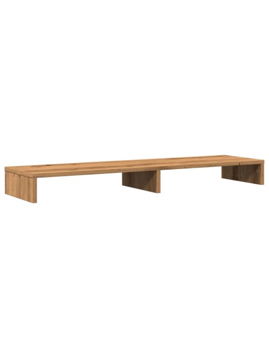 MONITORIALUS, KÄSITÖÖTAMM, 100X27X10 CM, TEHISPUIT