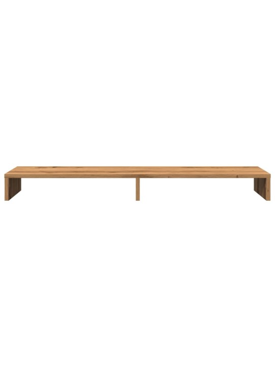 MONITORIALUS, KÄSITÖÖTAMM, 100X27X10 CM, TEHISPUIT