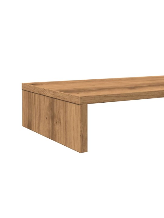 MONITORIALUS, KÄSITÖÖTAMM, 100X27X10 CM, TEHISPUIT