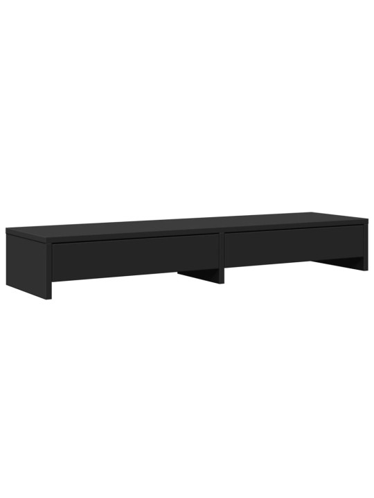 SAHTLITEGA MONITORIALUS, MUST, 100X27X15 CM, TEHISPUIT