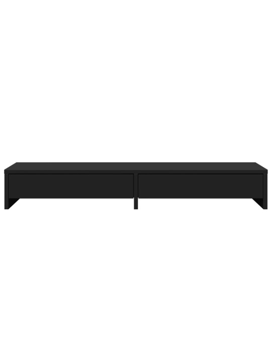 SAHTLITEGA MONITORIALUS, MUST, 100X27X15 CM, TEHISPUIT