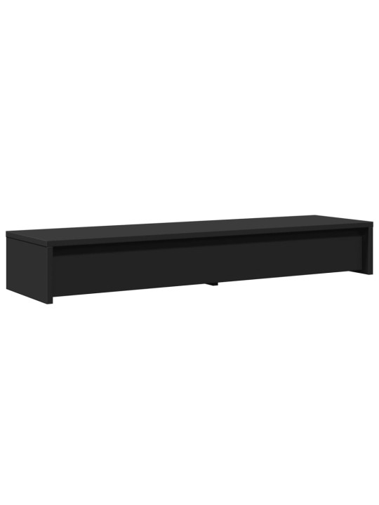 SAHTLITEGA MONITORIALUS, MUST, 100X27X15 CM, TEHISPUIT