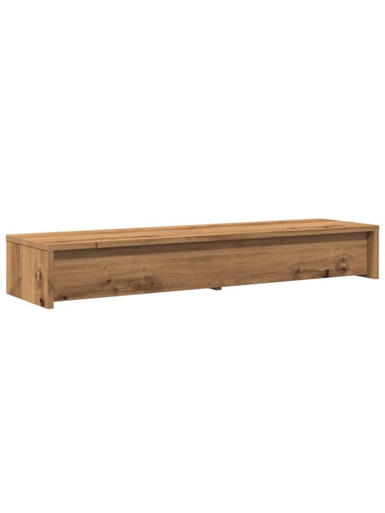 SAHTLITEGA MONITORIALUS, KÄSITÖÖTAMM, 100X27X15 CM, TEHISPUIT