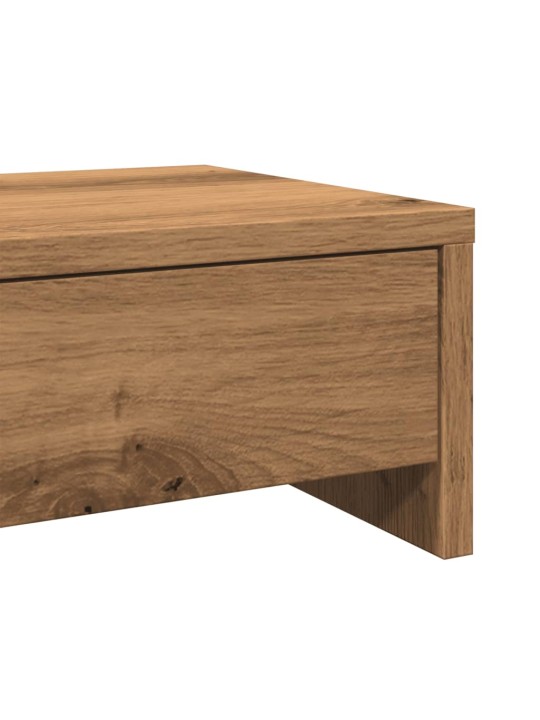 SAHTLITEGA MONITORIALUS, KÄSITÖÖTAMM, 100X27X15 CM, TEHISPUIT
