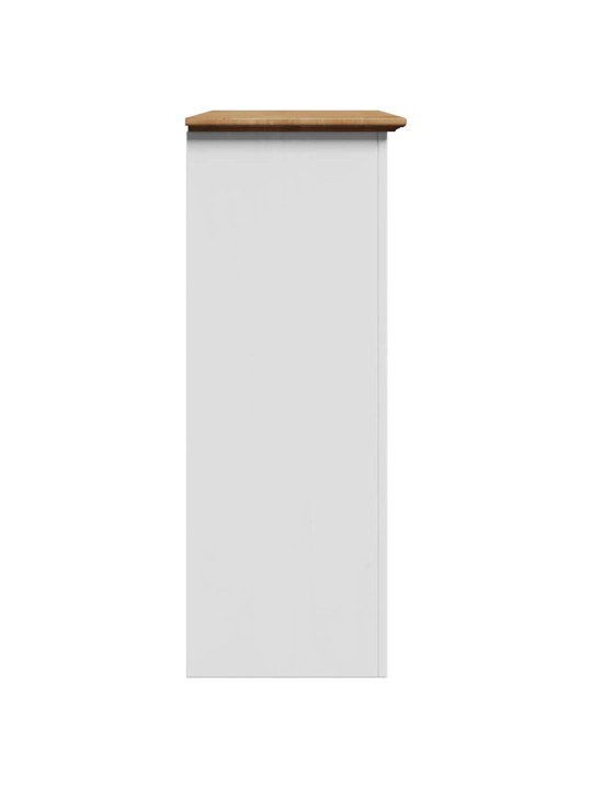 ESIKUKAPP BODO VALGE JA PRUUN 80X35X90 CM
