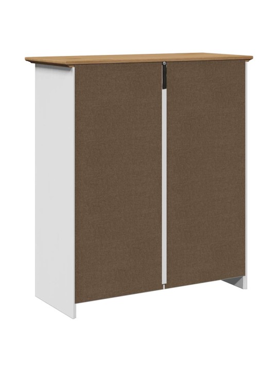 ESIKUKAPP BODO VALGE JA PRUUN 80X35X90 CM