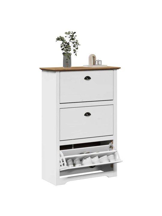 KINGARIIUL BODO VALGE JA PRUUN 80X35X118 CM