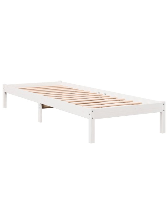 VOODIRAAM ILMA MADRATSITA, VALGE, 100X220 CM, MÄNNIPUIT