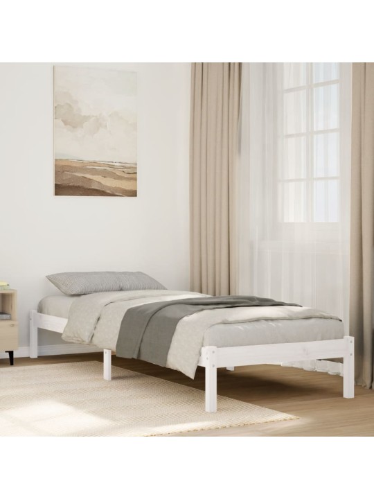 VOODIRAAM ILMA MADRATSITA, VALGE, 100X220 CM, MÄNNIPUIT