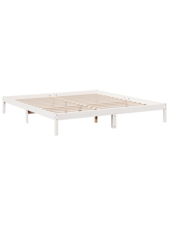 VOODIRAAM ILMA MADRATSITA, VALGE, 200X220 CM, MÄNNIPUIT
