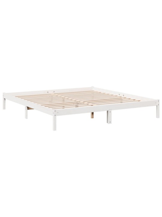 VOODIRAAM ILMA MADRATSITA, VALGE, 200X220 CM, MÄNNIPUIT