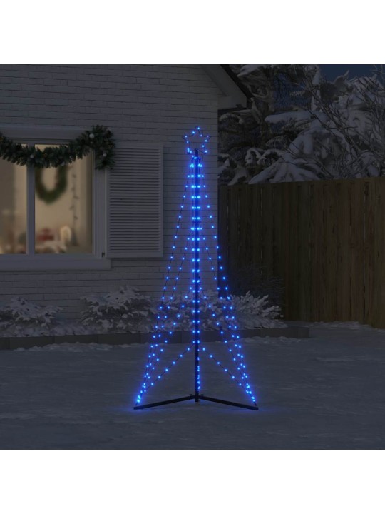 LED JÕULUPUU, 363 LEDI, SININE, 182 CM