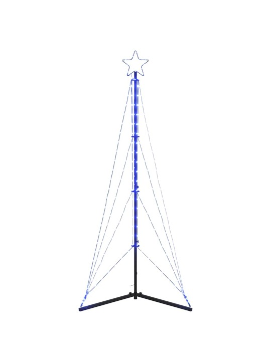 LED JÕULUPUU, 363 LEDI, SININE, 182 CM