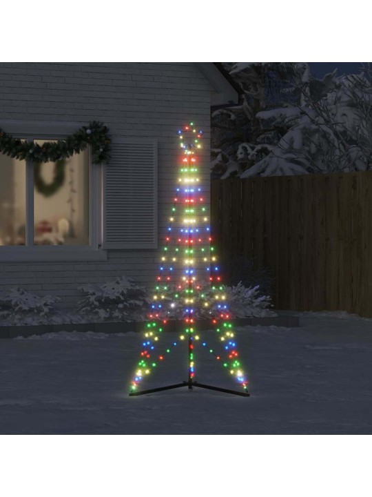 LED JÕULUPUU, 363 LEDI, VÄRVILINE , 182 CM