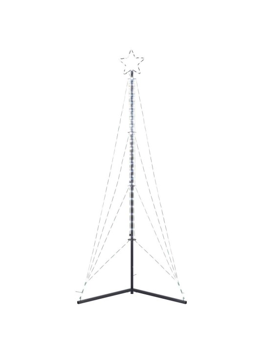 LED JÕULUPUU, 483 LEDI, KÜLM VALGE, 240 CM