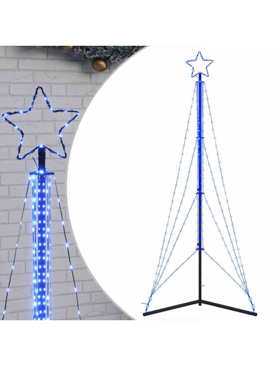 LED JÕULUPUU, 483 LEDI, SININE, 240 CM