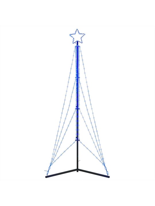 LED JÕULUPUU, 483 LEDI, SININE, 240 CM