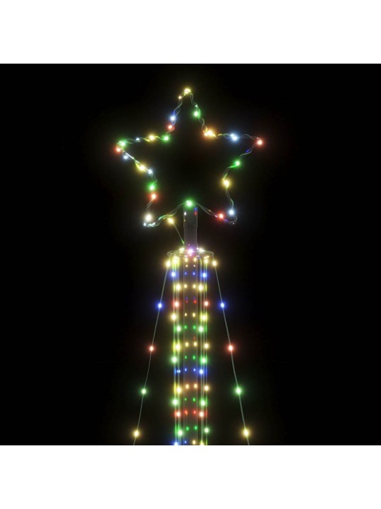 LED JÕULUPUU 483 LED VÄRVILINE 240 CM