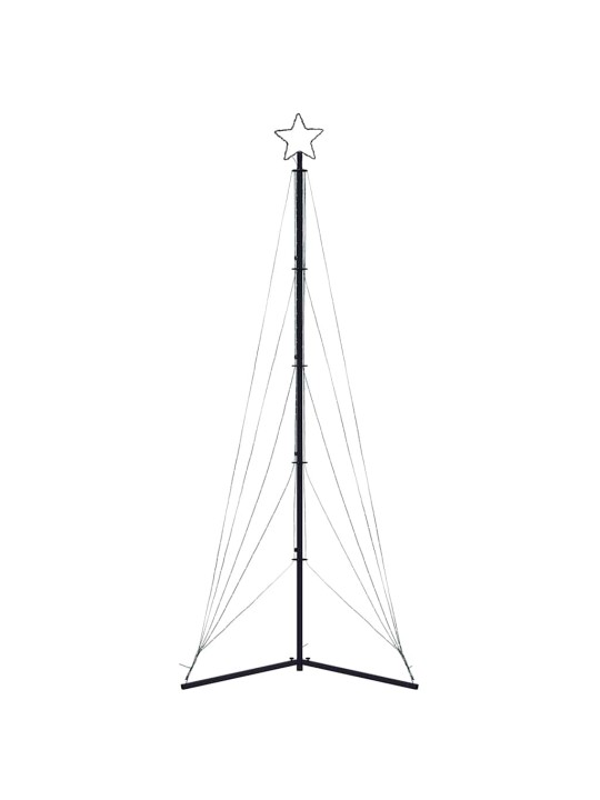 LED JÕULUPUU, 525 LEDI, KÜLM VALGE, 302 CM