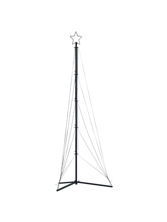 LED JÕULUPUU, 363 LEDI, VÄRVILINE , 182 CM