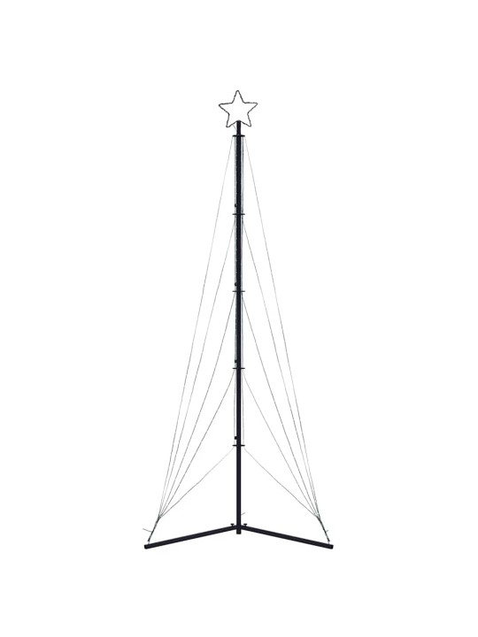 LED JÕULUPUU, 363 LEDI, VÄRVILINE , 182 CM