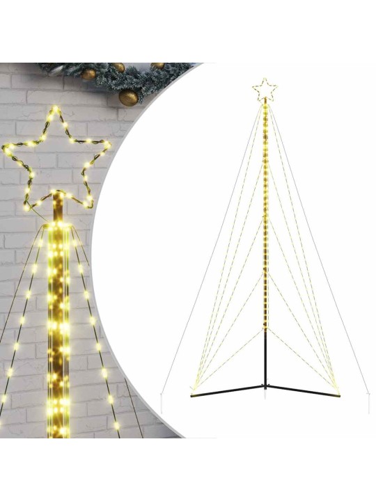 LED JÕULUPUU, 615 LEDI, SOE VALGE, 404,5 CM