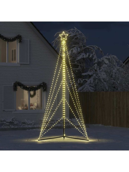 LED JÕULUPUU, 615 LEDI, SOE VALGE, 404,5 CM