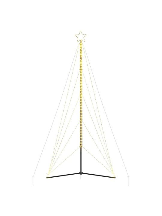 LED JÕULUPUU, 615 LEDI, SOE VALGE, 404,5 CM