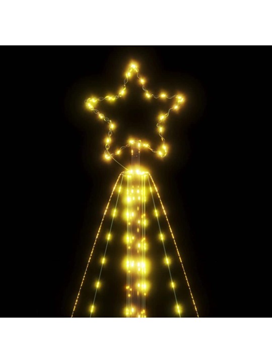LED JÕULUPUU, 615 LEDI, SOE VALGE, 404,5 CM