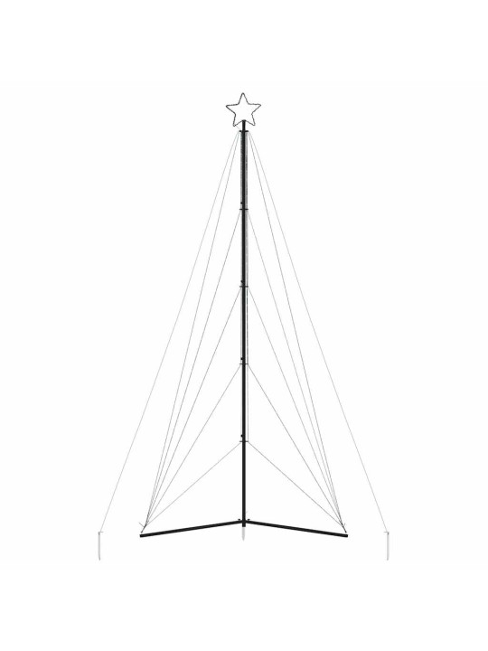 LED JÕULUPUU, 615 LEDI, SININE, 404,5 CM