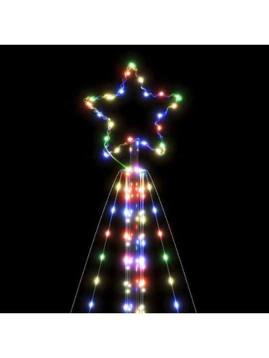 LED JÕULUPUU 615 LED VÄRVILINE 404,5 CM