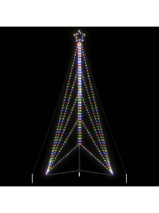 LED JÕULUPUU 615 LED VÄRVILINE 404,5 CM