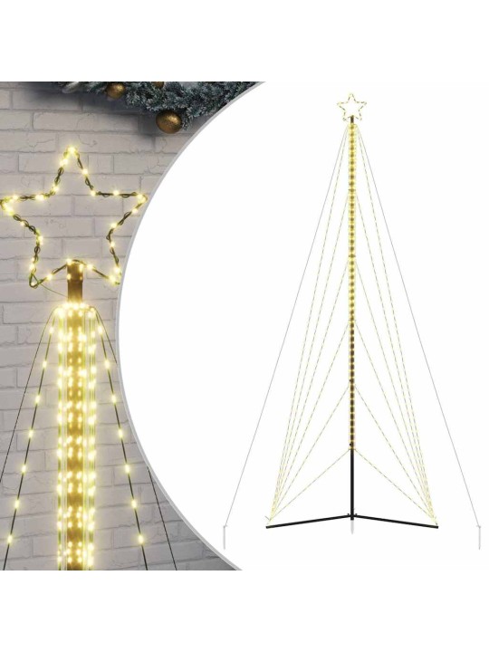 LED JÕULUPUU, 861 LEDI, SOE VALGE, 478 CM