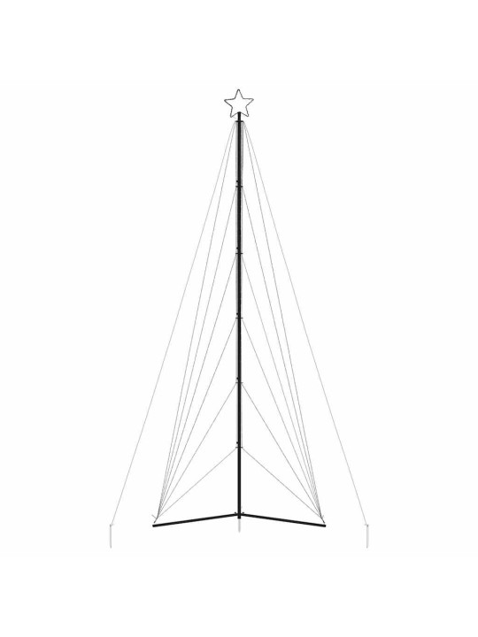 LED JÕULUPUU, 861 LEDI, SOE VALGE, 478 CM