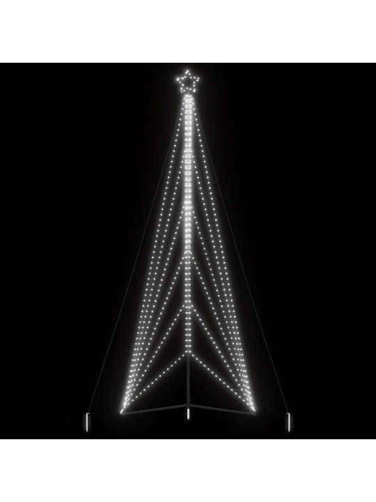 LED JÕULUPUU 861 LED KÜLM, VALGE 478 CM