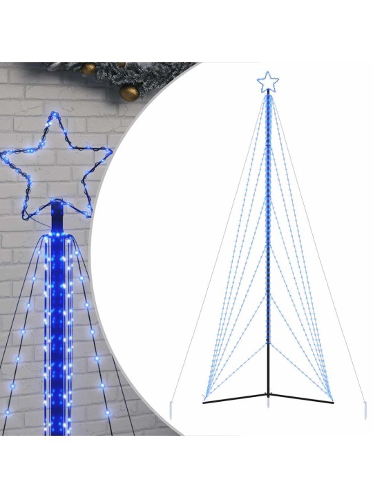 LED JÕULUPUU, 861 LEDI, SININE, 478 CM
